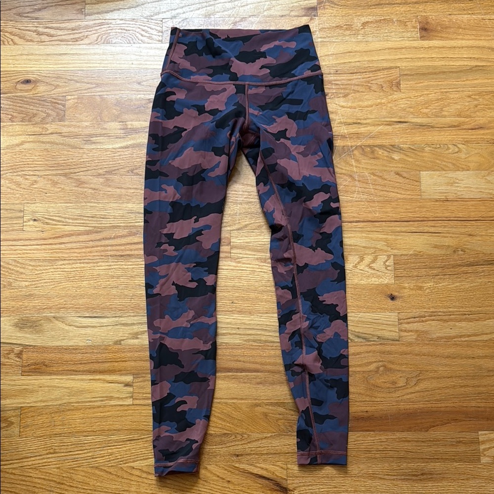 lululemon athletica Black and Brown Leggings High-Waisted Comfort